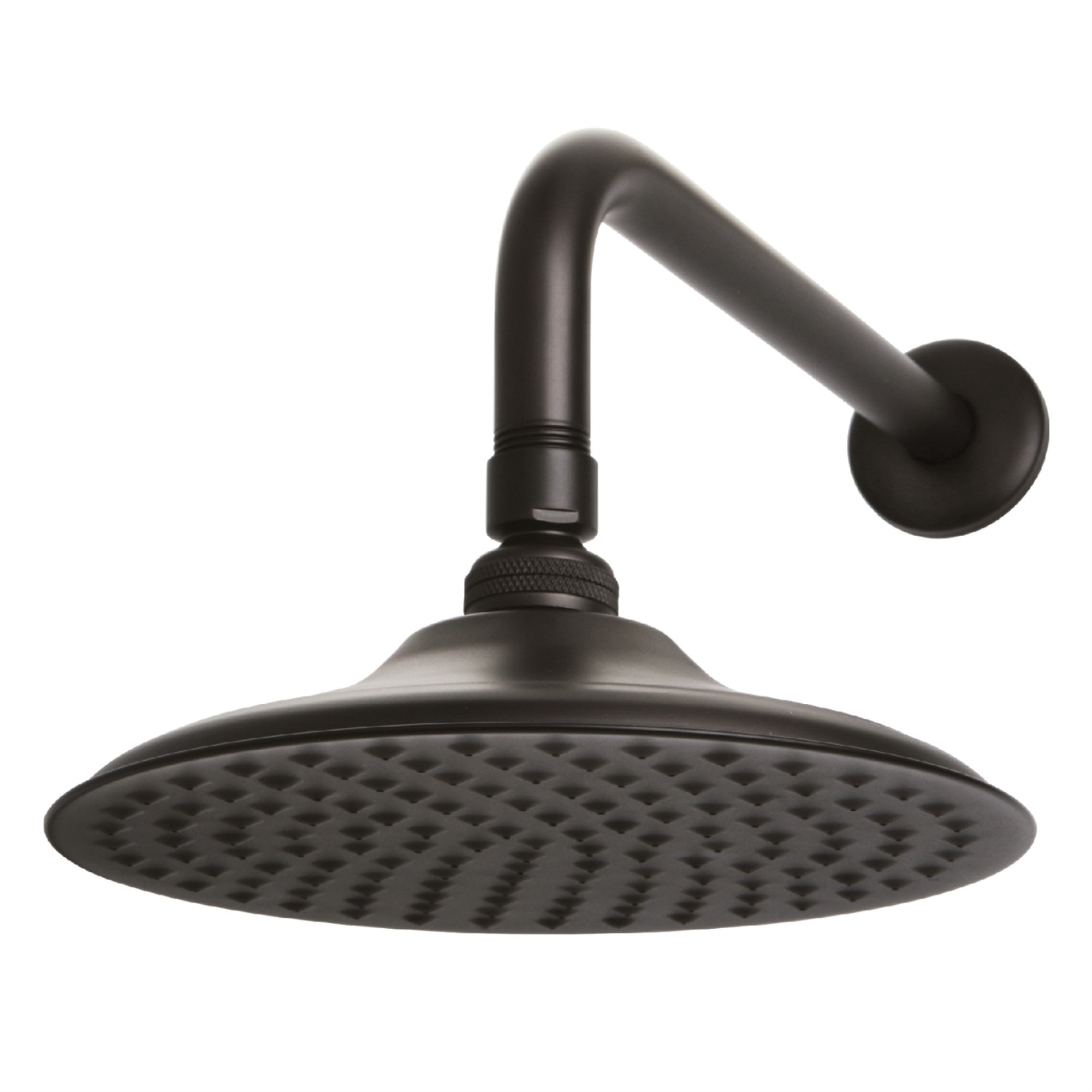 Kingston Brass K136A5Ck Victorian 8 In. Brass Showerhead With 12 In. Shower Arm, Oil Rubbed Bronze