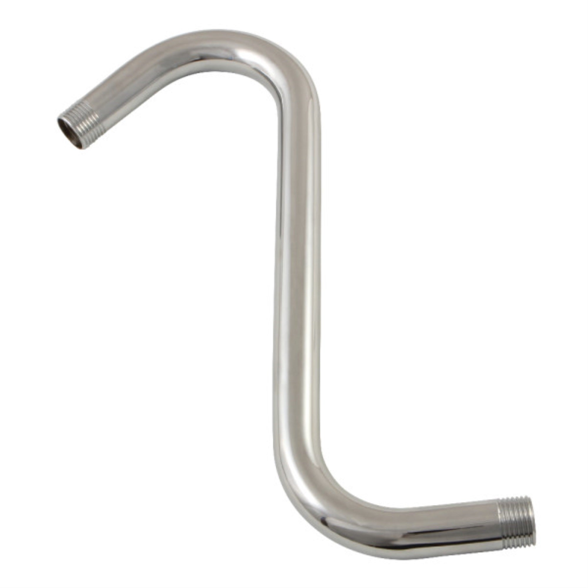 Kingston Brass K159A1 Trimscape 10'' S-Shape Shower Arm, Polished Chrome
