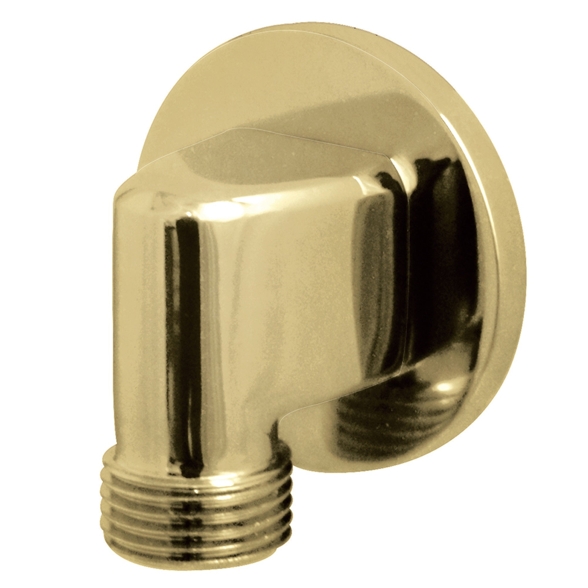Kingston Brass K173M2 Wall Mount Water Supply Elbow, Polished Brass