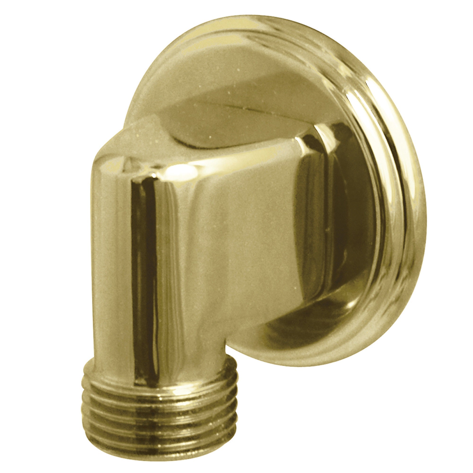 Kingston Brass K173T2 Wall Mount Water Supply Elbow, Polished Brass