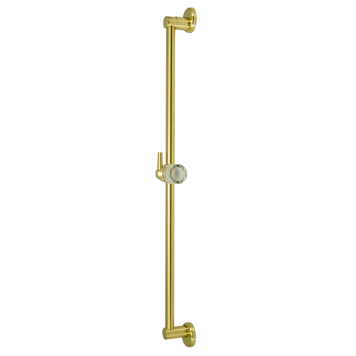 Kingston Brass K180A2 24'' Shower Slide Bar With Pin Wall Hook, Polished Brass