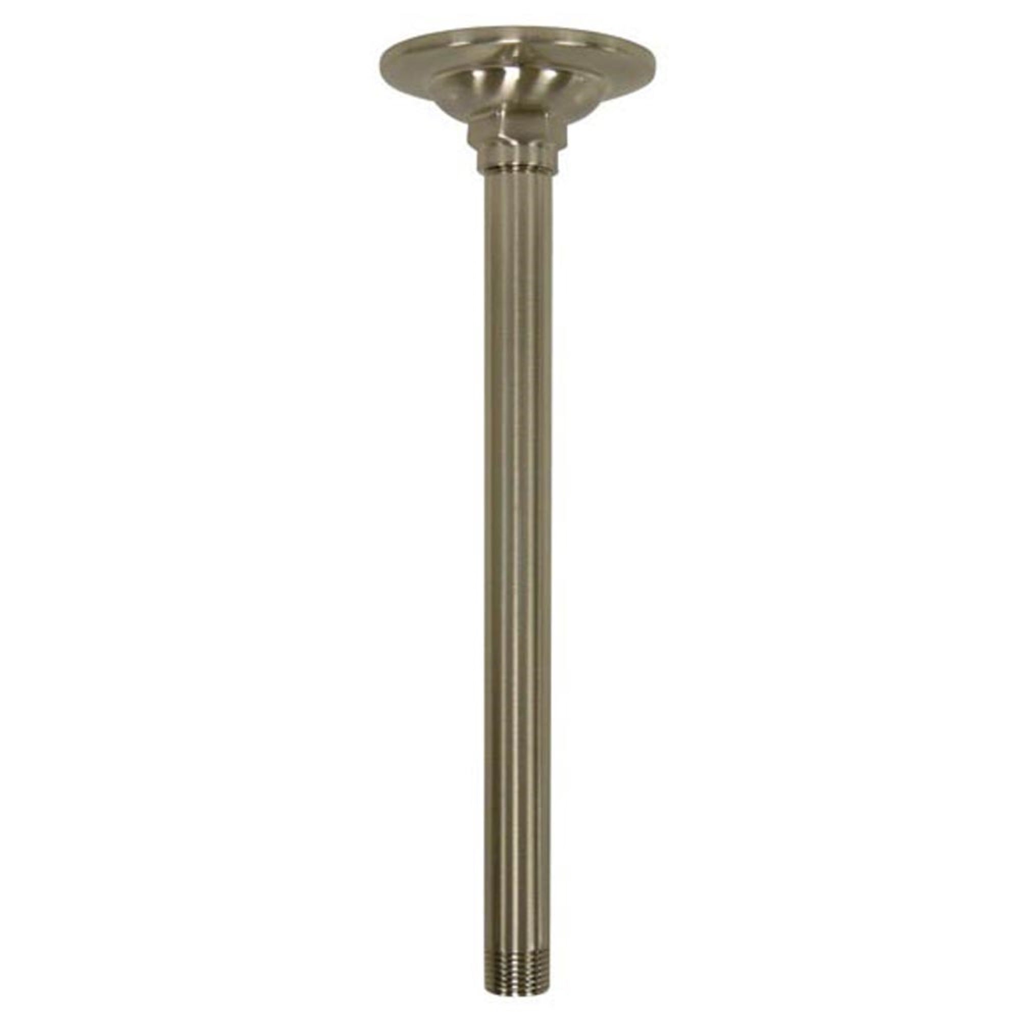 Kingston Brass K210A8 Trimscape 10'' Raindrop Shower Arm, Brushed Nickel