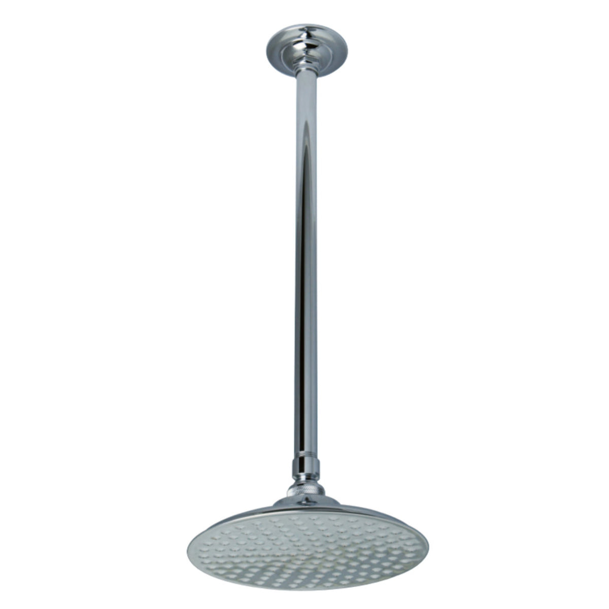 Kingston Brass K236K21 Trimscape 7-3/4 Inch Showerhead With 17 In. Ceiling Mount Shower Arm, Polished Chrome