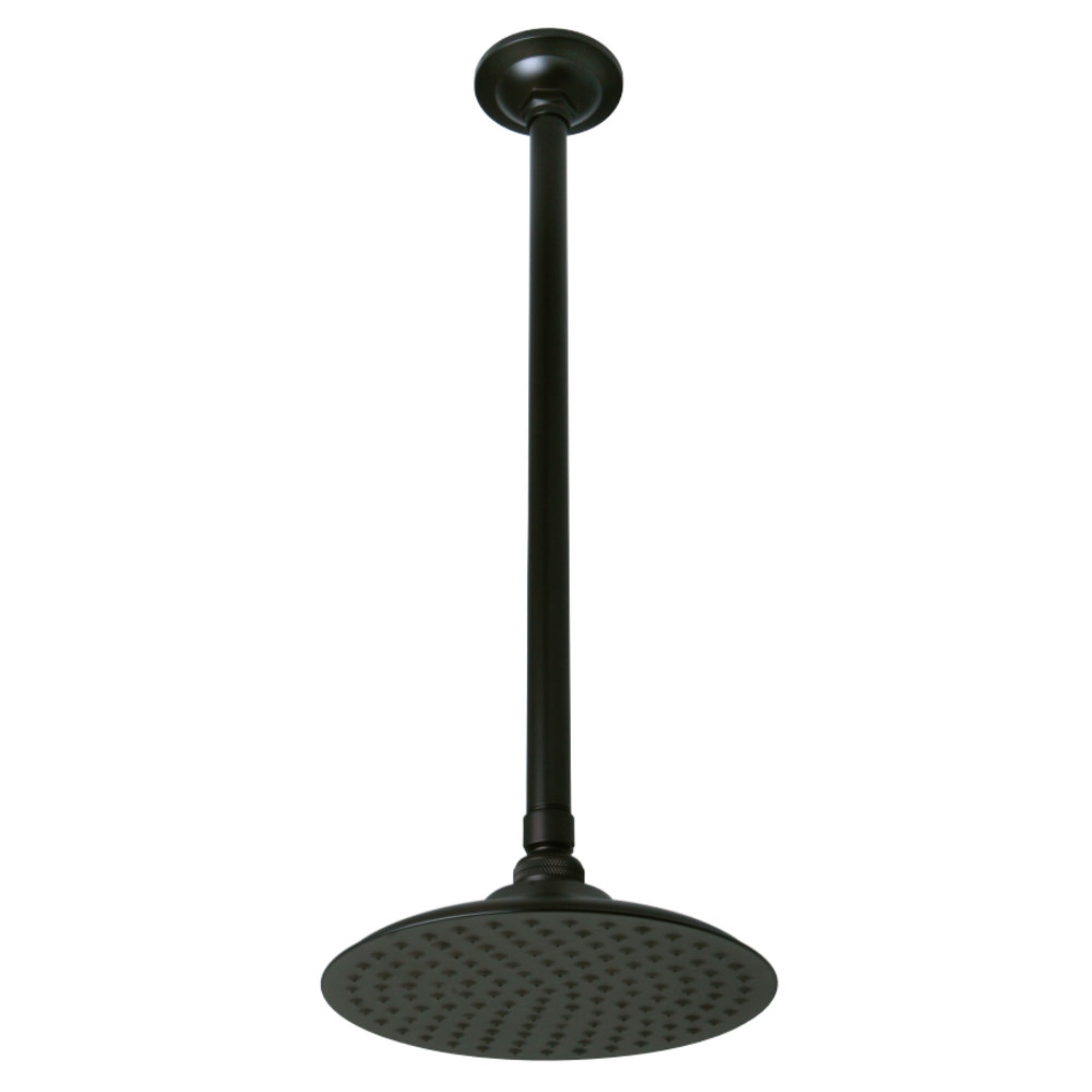Kingston Brass K236K25 Victorian 7-3/4 Inch Showerhead With 17 In. Ceiling Mount Shower Arm, Oil Rubbed Bronze