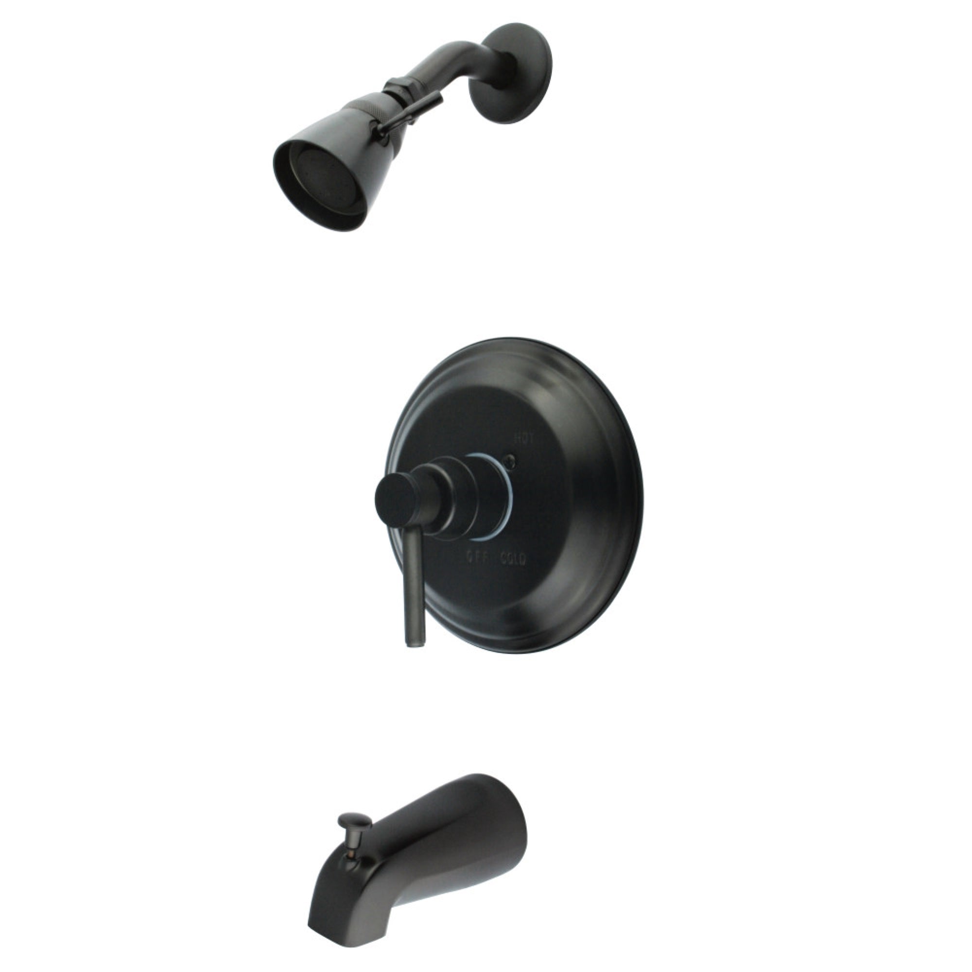 Kingston Brass Kb2635Dlt Concord Tub & Shower Faucet (Valve Not Included), Oil Rubbed Bronze