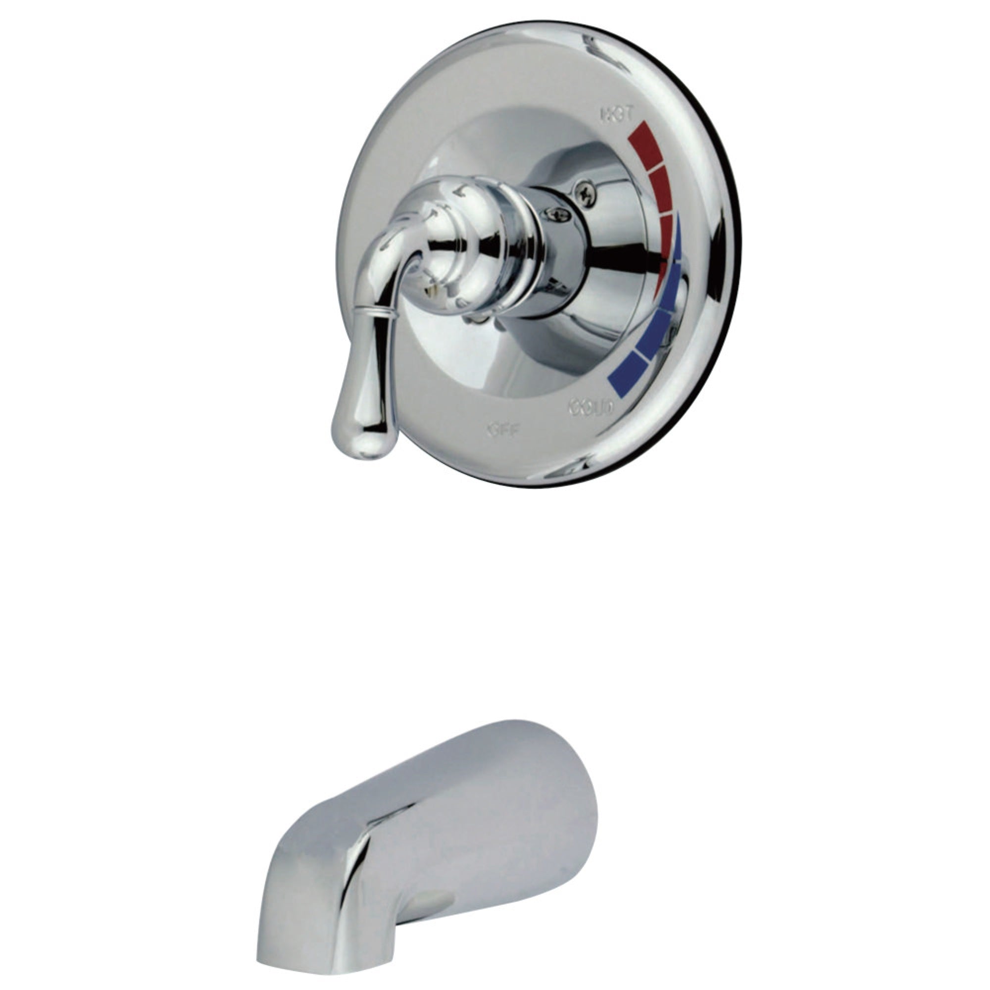 Kingston Brass Kb631To Magellan Tub Only For Kb631, Polished Chrome