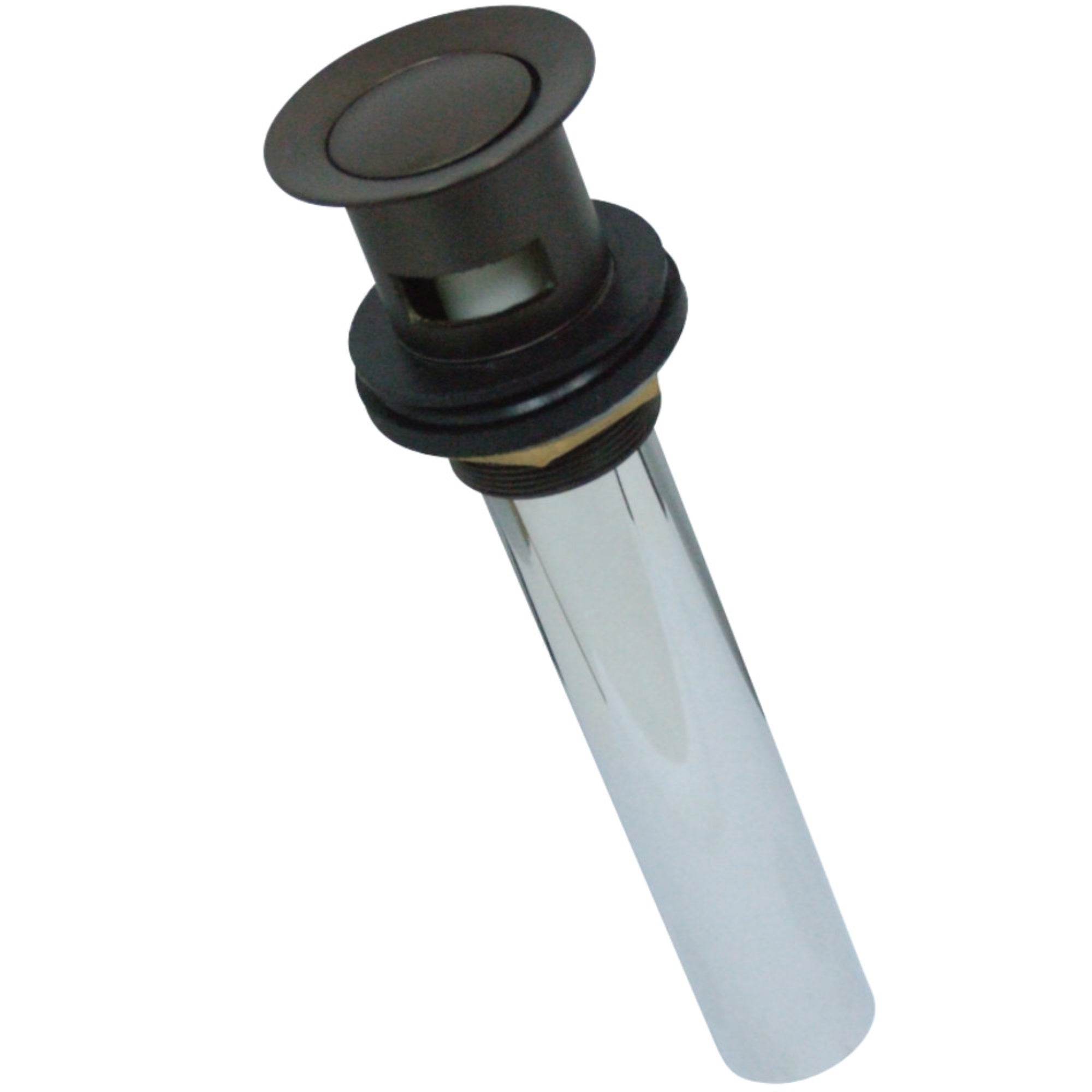 Kingston Brass Kb8105 Push Pop-Up Drain With Overflow, 22 Gauge, Oil Rubbed Bronze