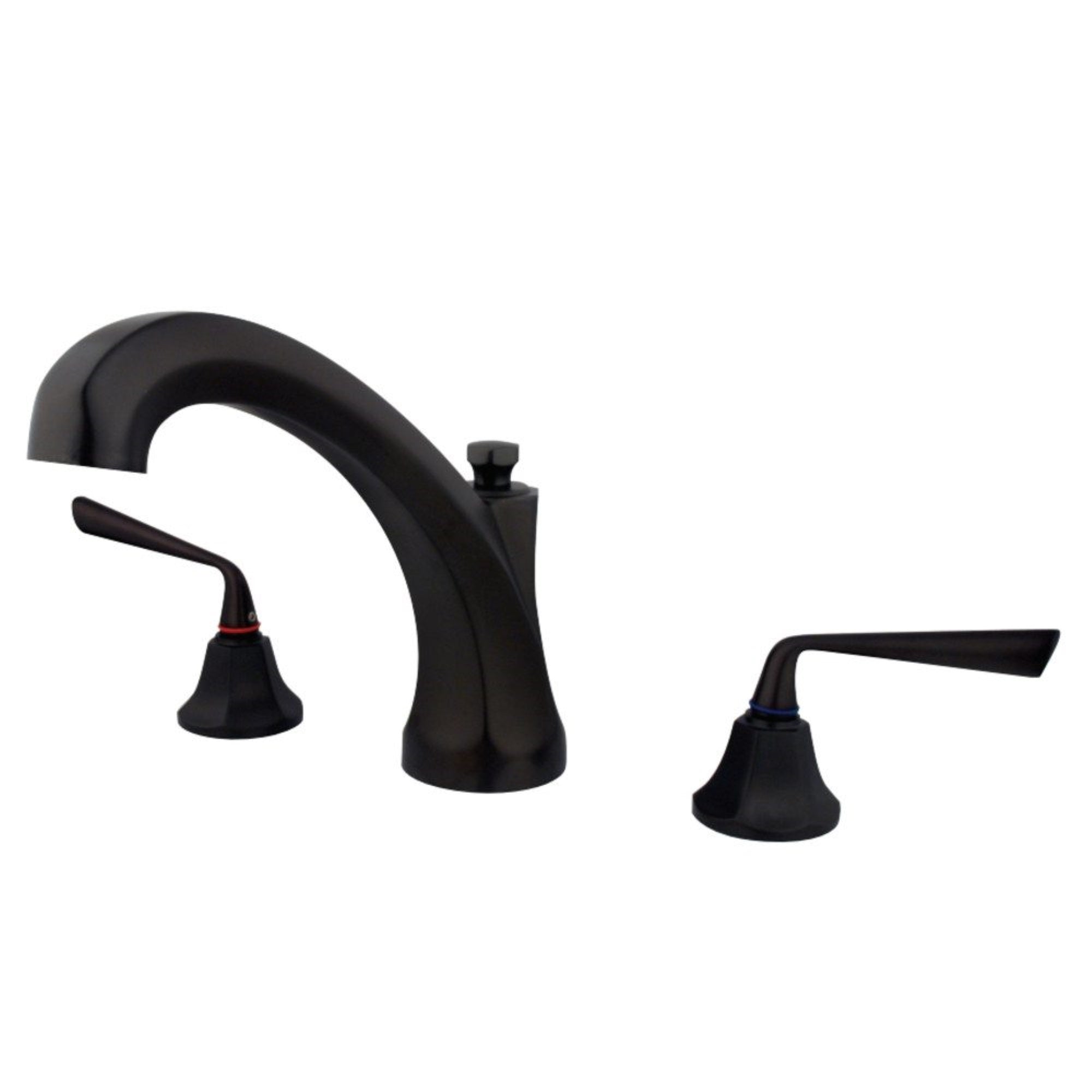 Kingston Brass Ks4325Zl Silver Sage Roman Tub Faucet, Oil Rubbed Bronze