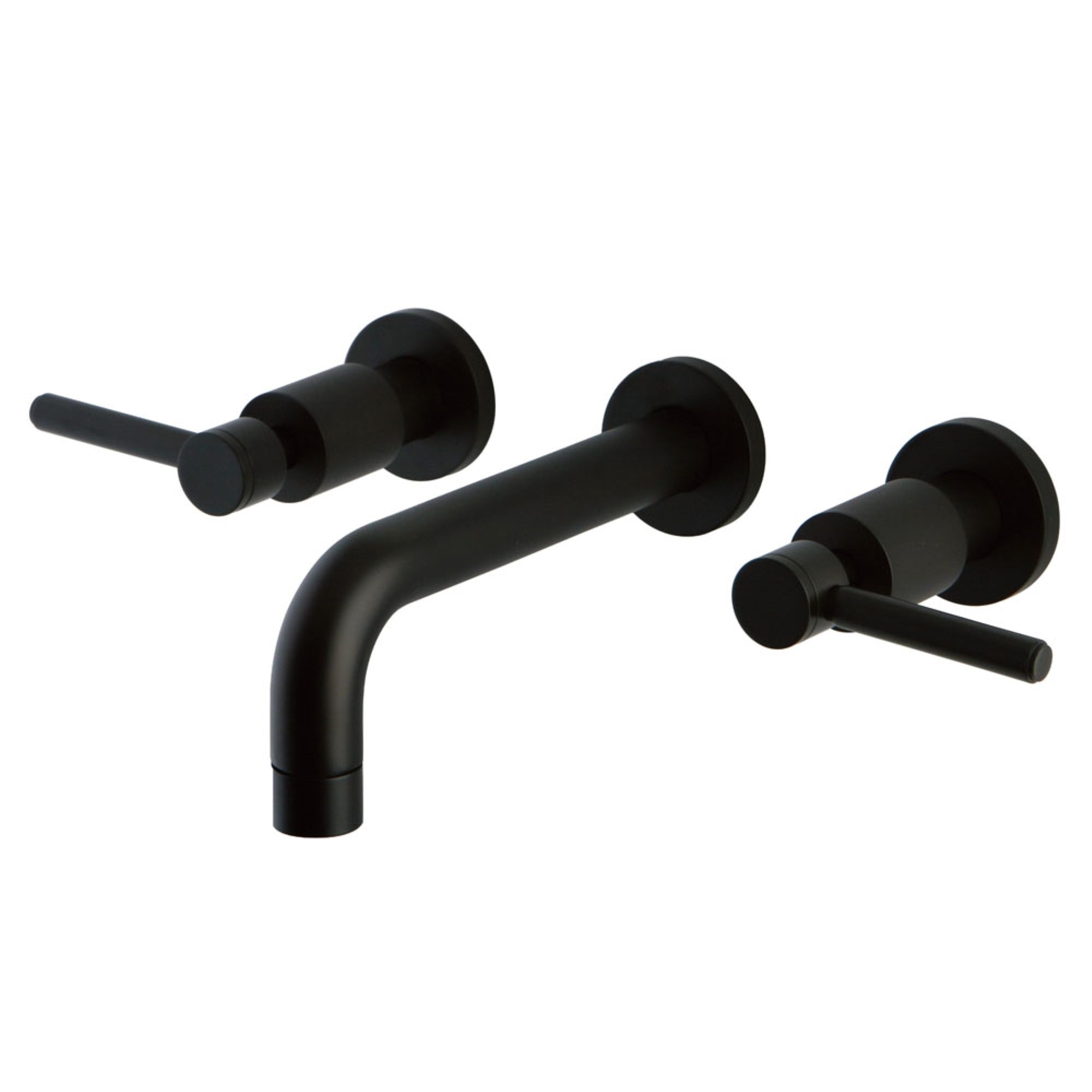 Kingston Brass Ks8125Dl Concord 2-Handle Wall Mount Bathroom Faucet, Oil Rubbed Bronze