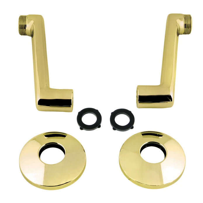 Kingston Brass Ksel243Pb Swivel Elbow For  Tub Wall Mount Faucet Ks265Pb, Polished Brass