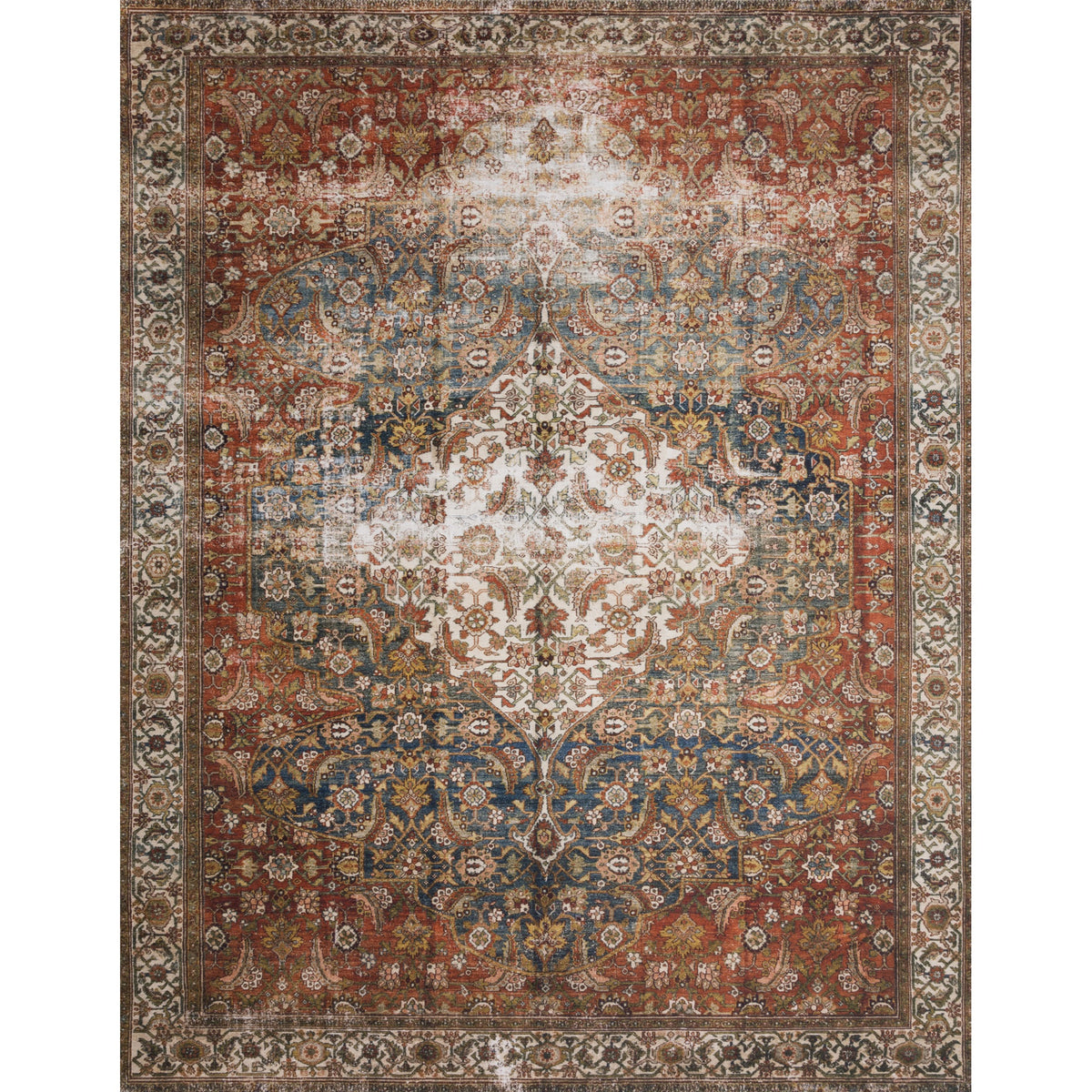 Layla Ocean / Multi - 9'-0'' X 12'-0''