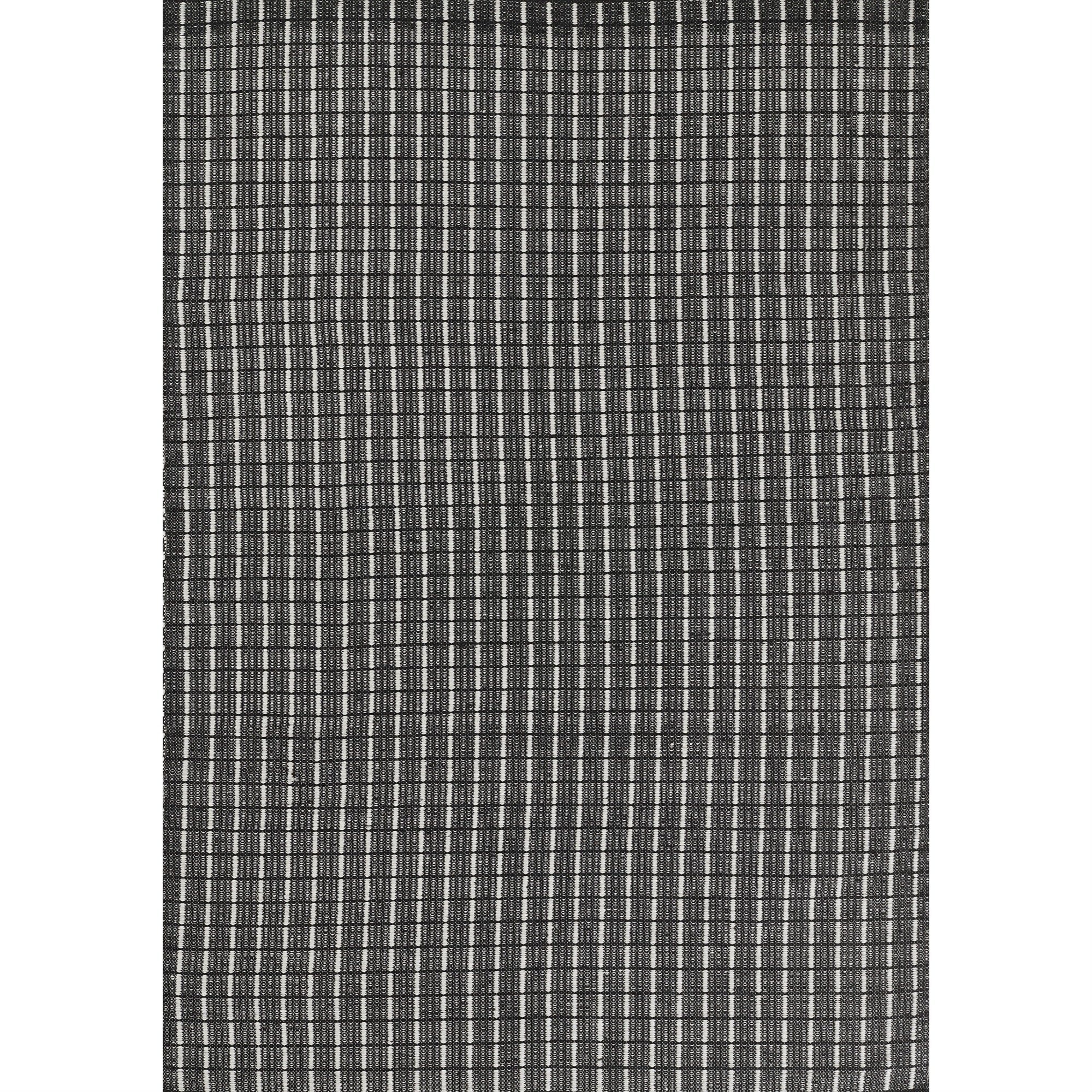 Novogratz Malmo Mlo-2 Grid/Black -3'6'' X 5'6''