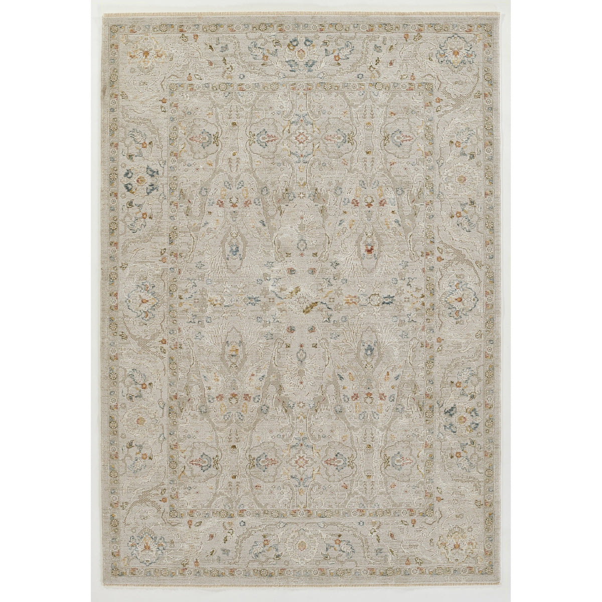 Momeni Rugs Morgan 2 Area Rug, 5'3'' X 7'3'' Beige Carpet For Living Room, Bedroom, Hallways, Bathroom, And Home Office