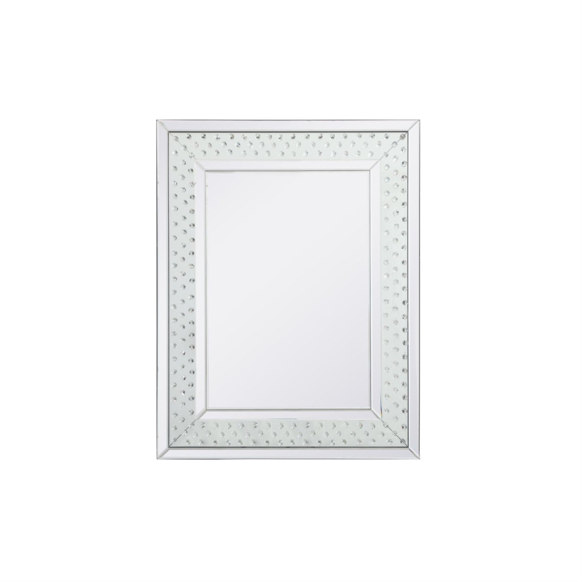 Sparkle Collection Crystal Mirror 28 X 36 Inch