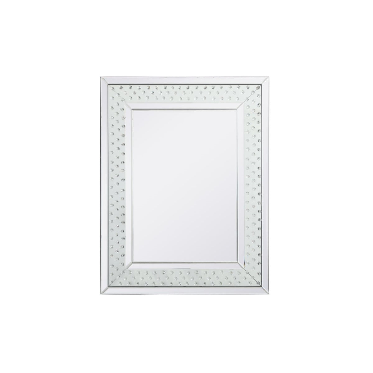 Sparkle Collection Crystal Mirror 28 X 36 Inch