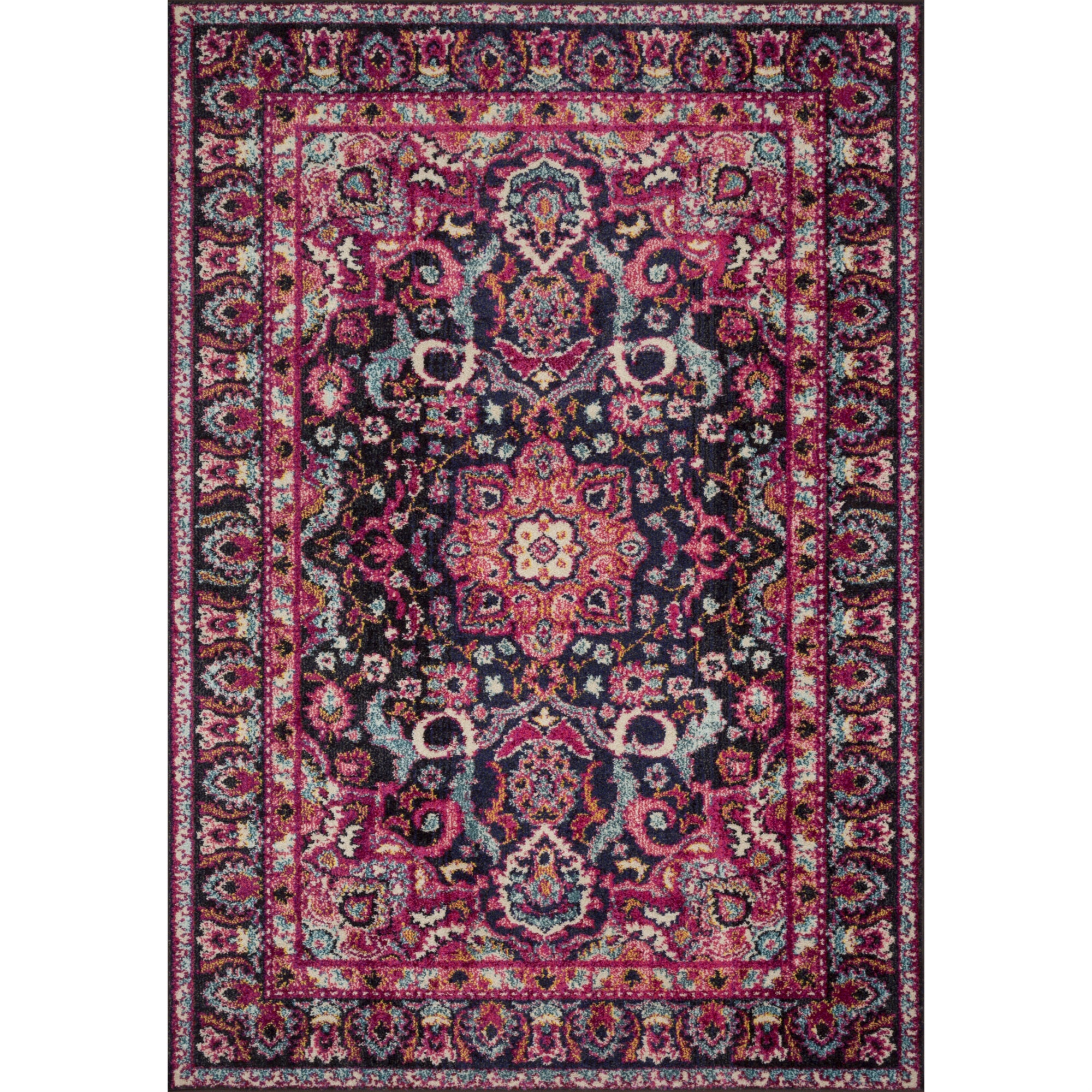 Nadia Midnight / Pink - 10'-0'' X 14'-0''