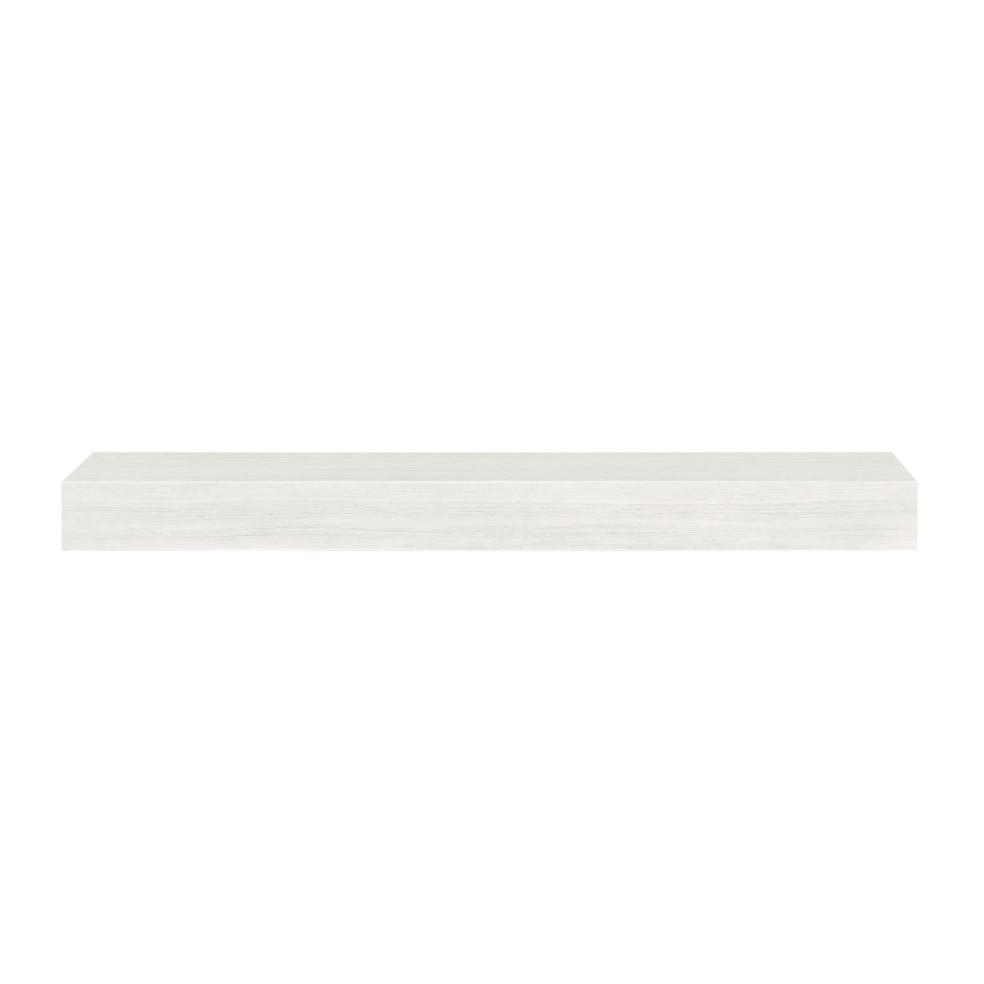 Zachary Non-Combustible 60'' Shelf Whitewash Finish