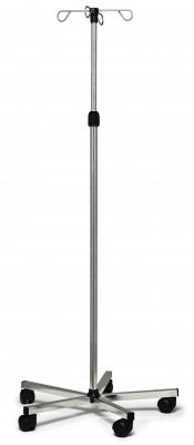 Iv Pole Stainless Steel 4Hook Lumex