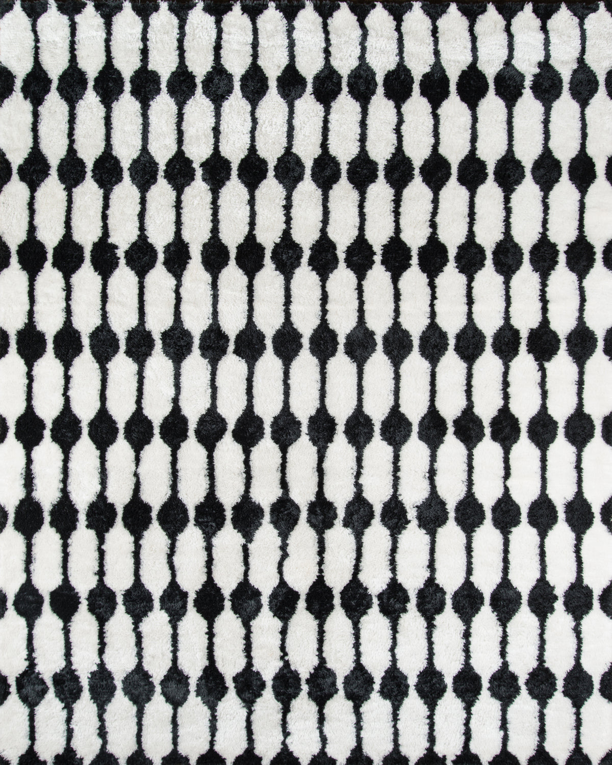 Novogratz Retro Ret-4 Black Stockings 2' X 3'