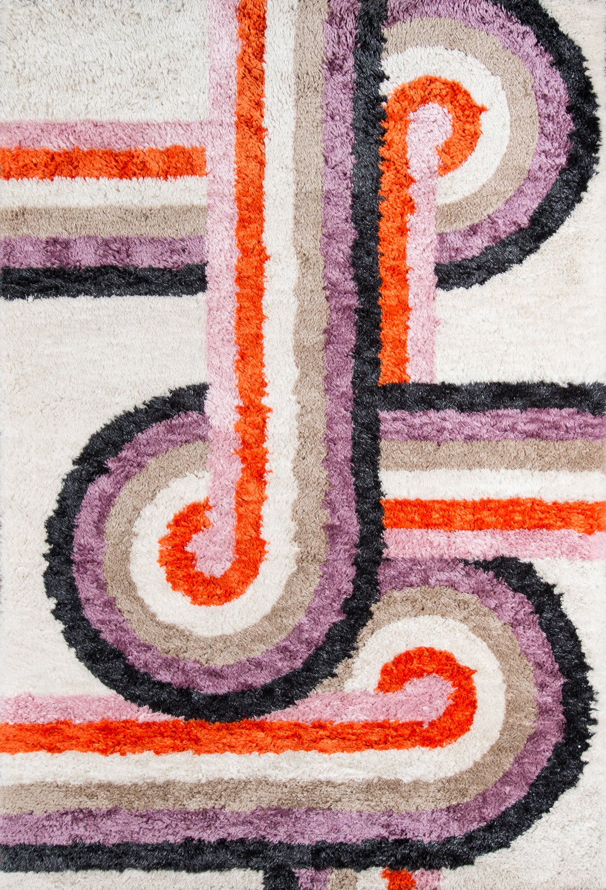 Novogratz Retro Ret-5 Lavender Turnstyle 2' X 3'