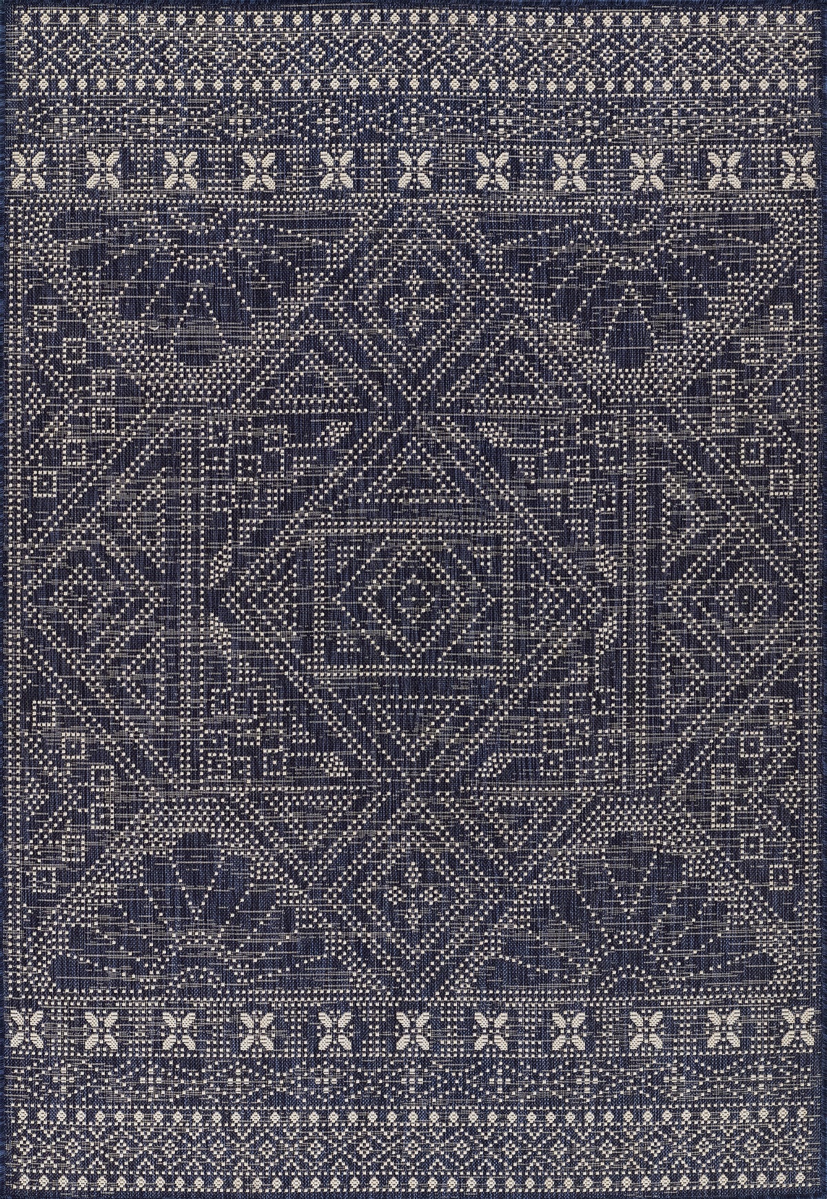 Momeni Riviera Rv-03 Navy  6'6'' X 9'