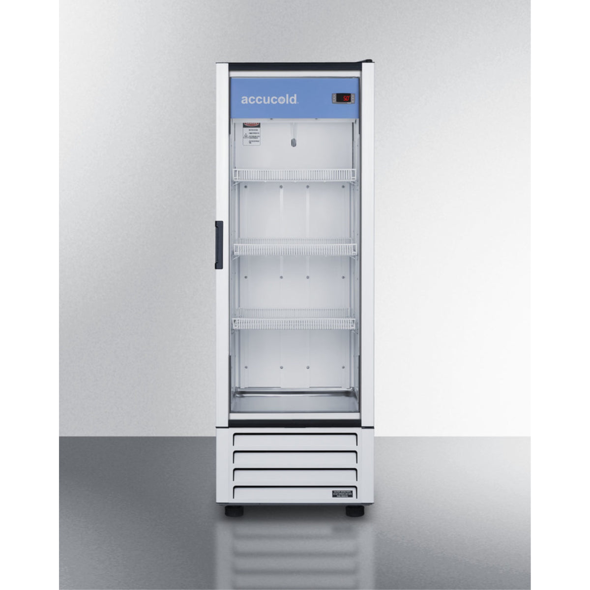 21'' Wide Upright Glass Door Commercial Beverage Center