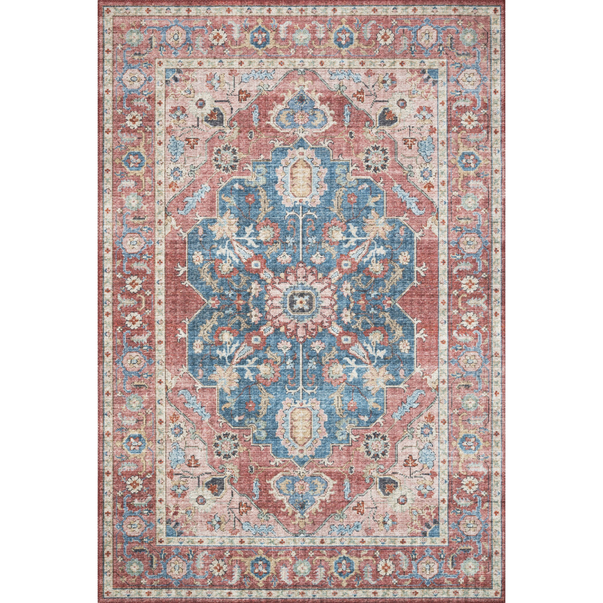 Skye Brick / Ocean - 9'-0'' X 12'-0''