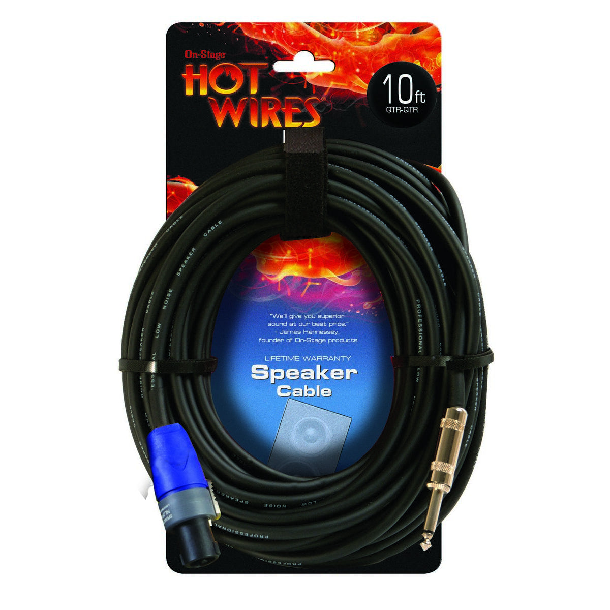 Speakoncable With Neutrikconnectors (10', Nl2-Qtr)