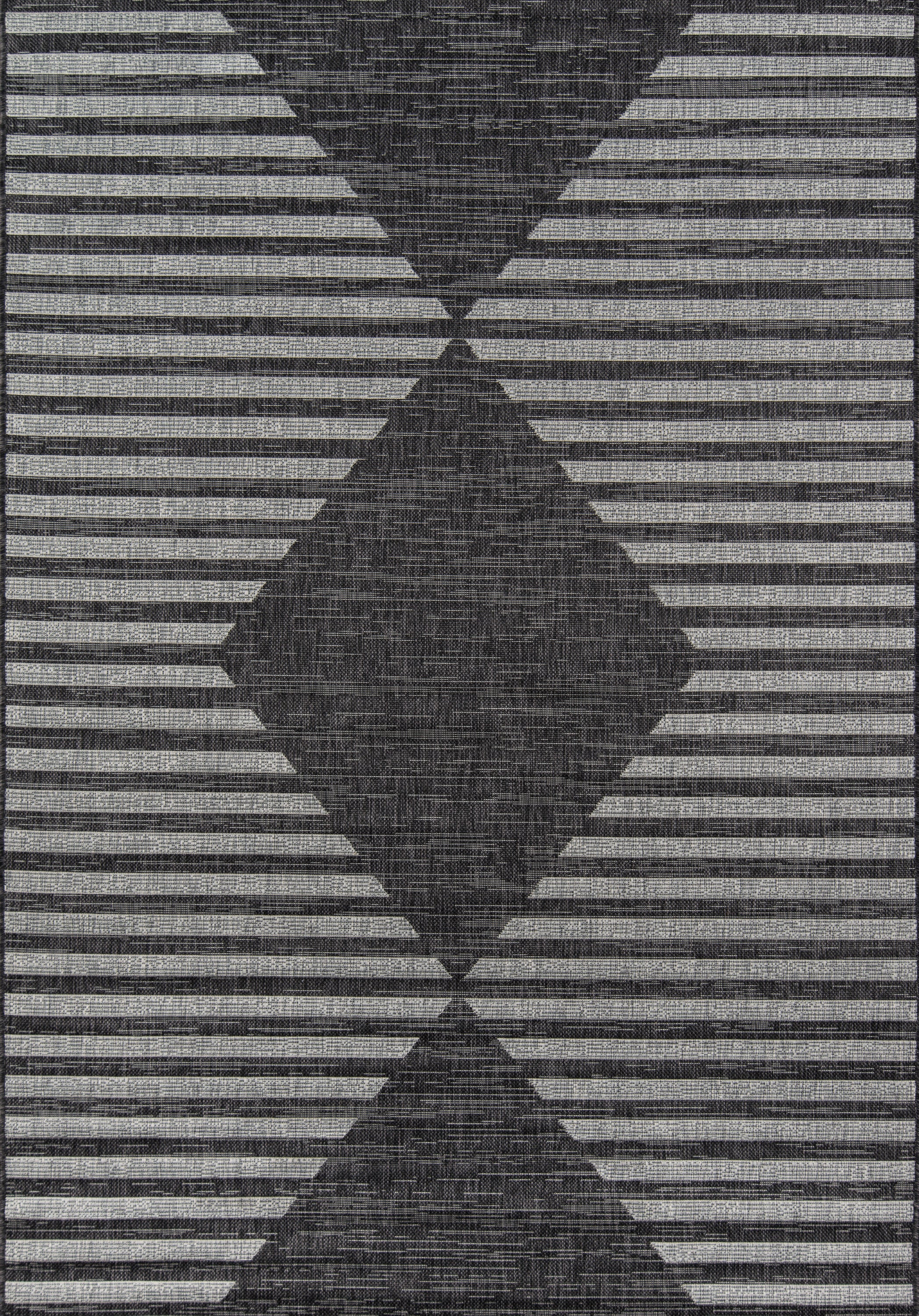 Novogratz Villa Vi-07 Charcoal Cavallo 2' X 10' Runner