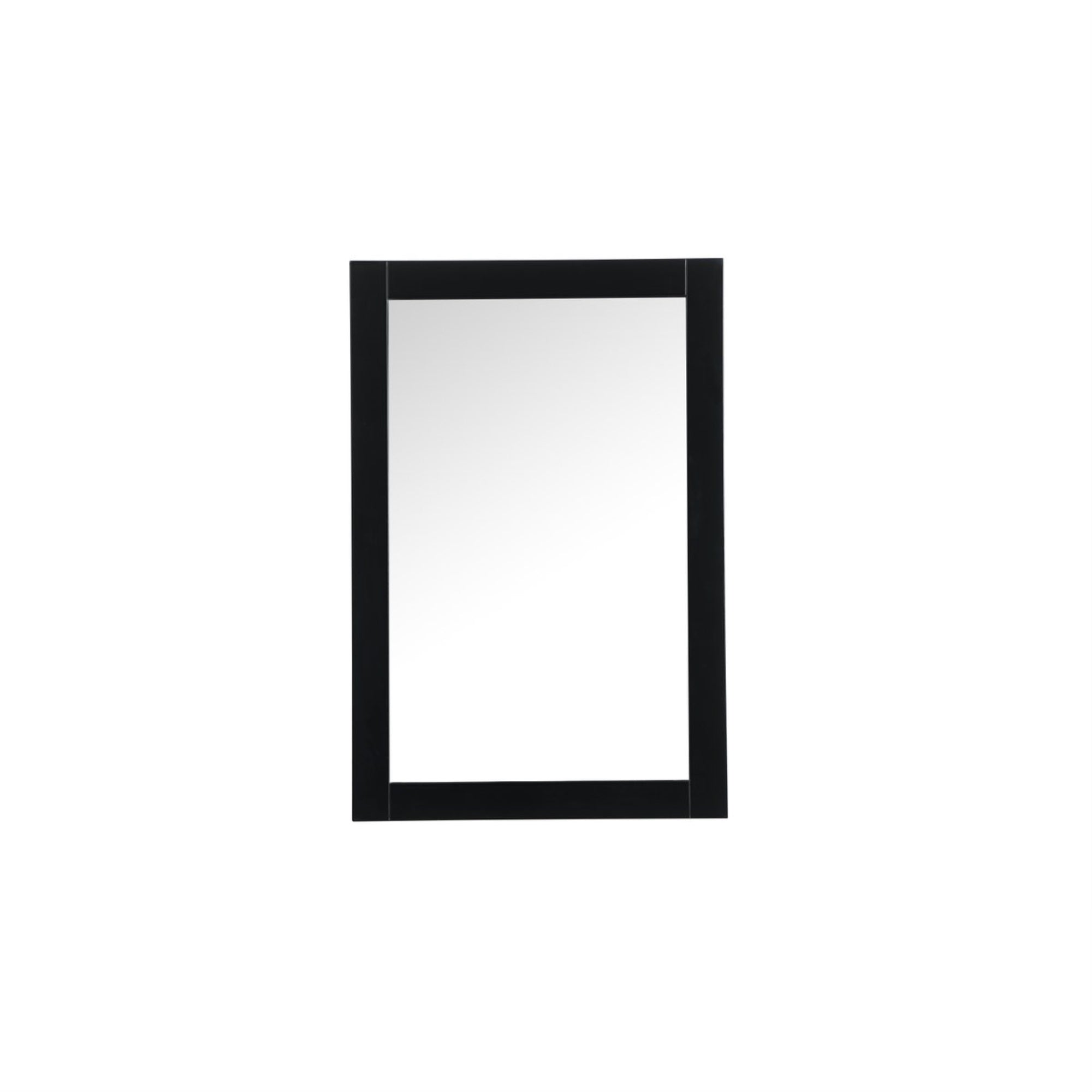 Aqua Vanity Mirror 24X36 Inch In Black