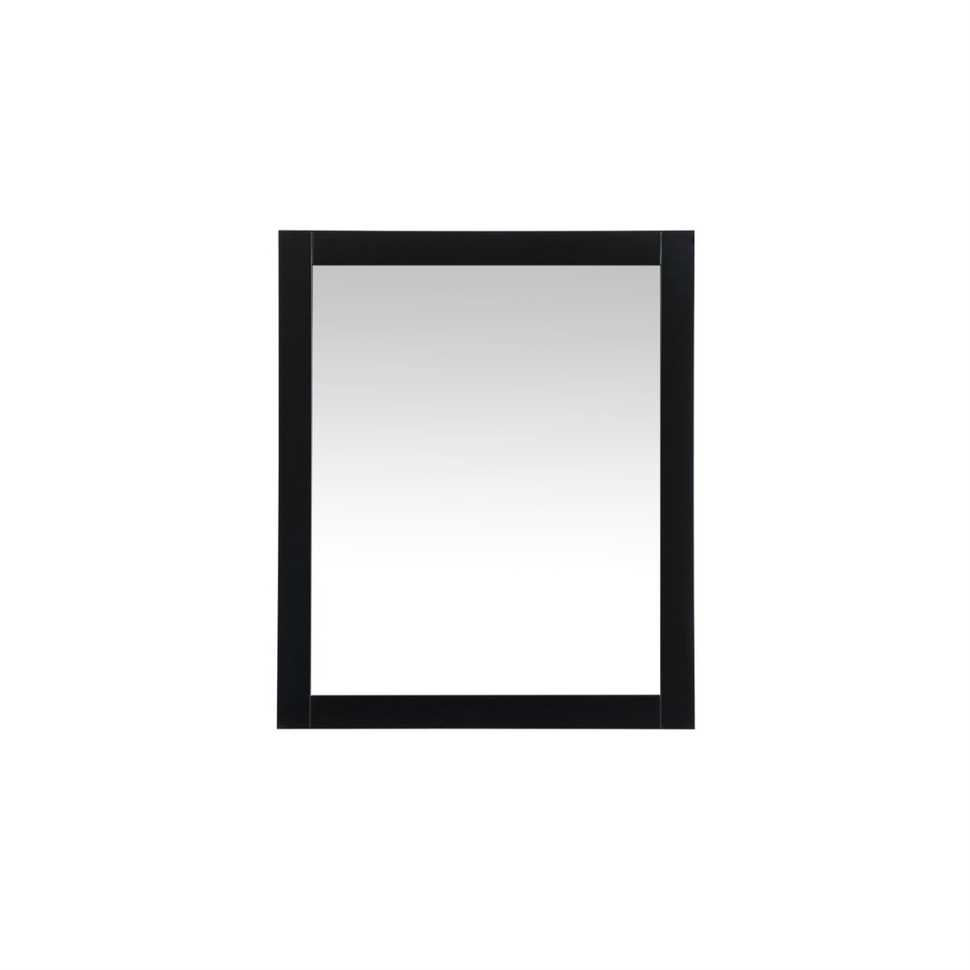 Aqua Vanity Mirror 30X36 Inch In Black