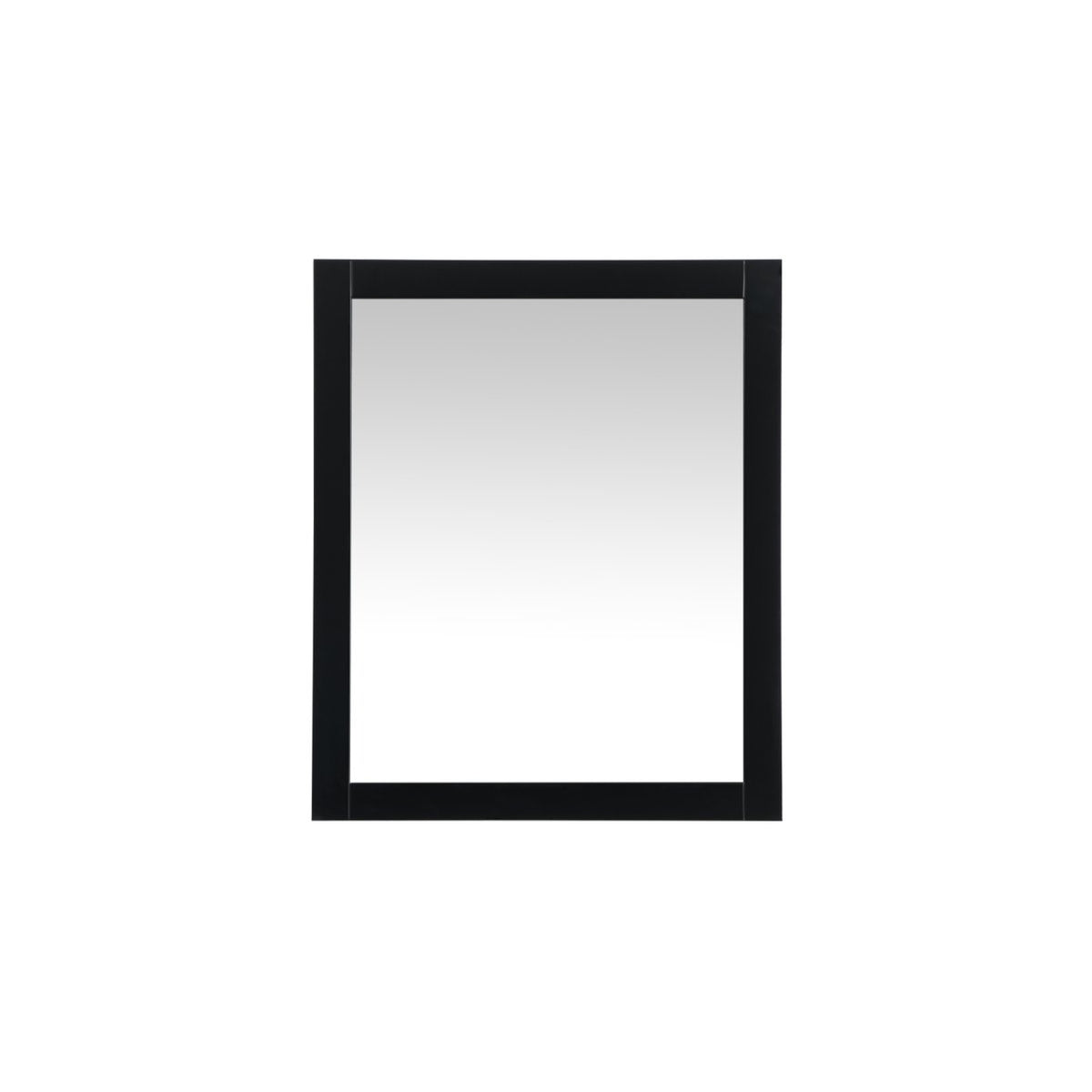 Aqua Vanity Mirror 30X36 Inch In Black