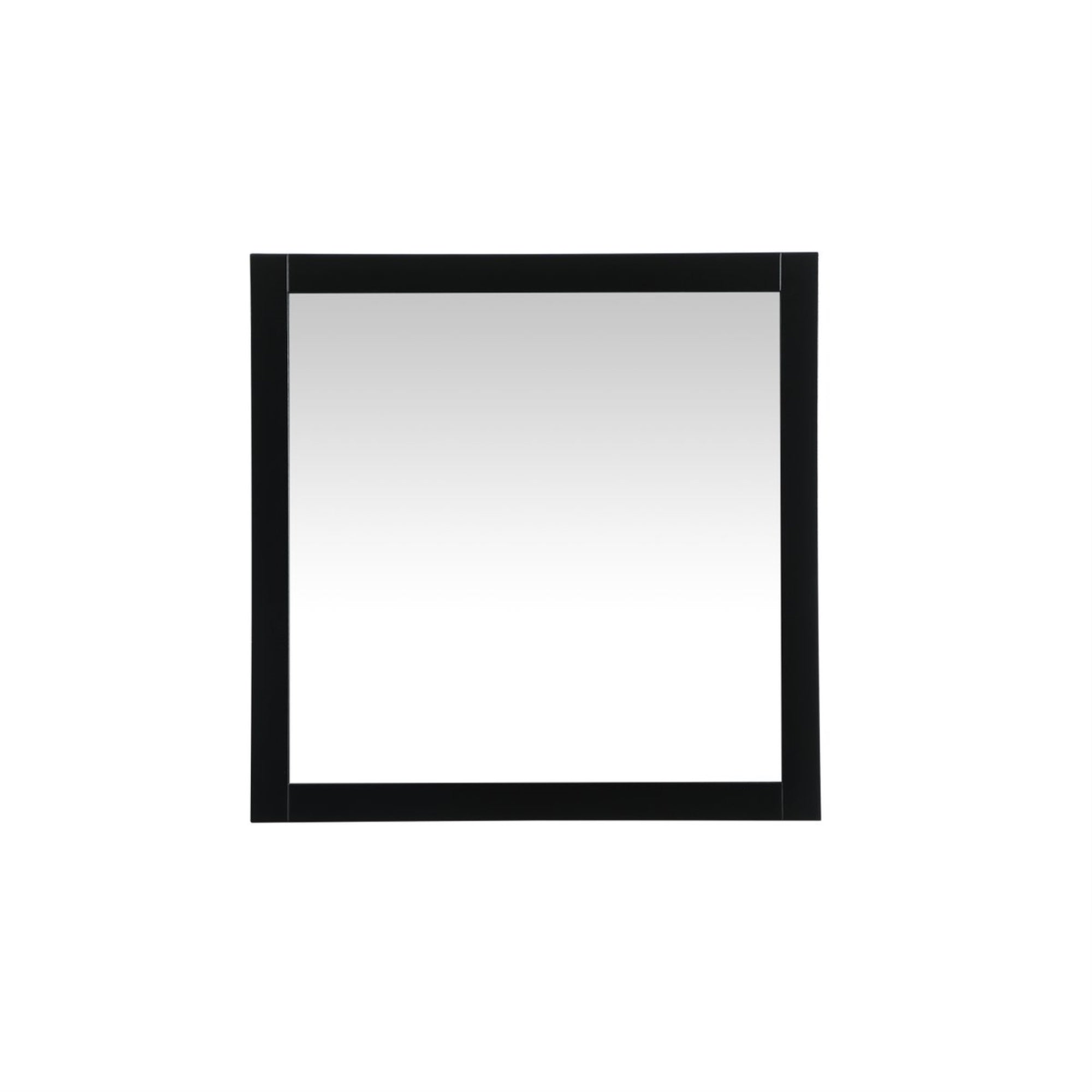 Aqua Vanity Mirror 36X36 Inch In Black