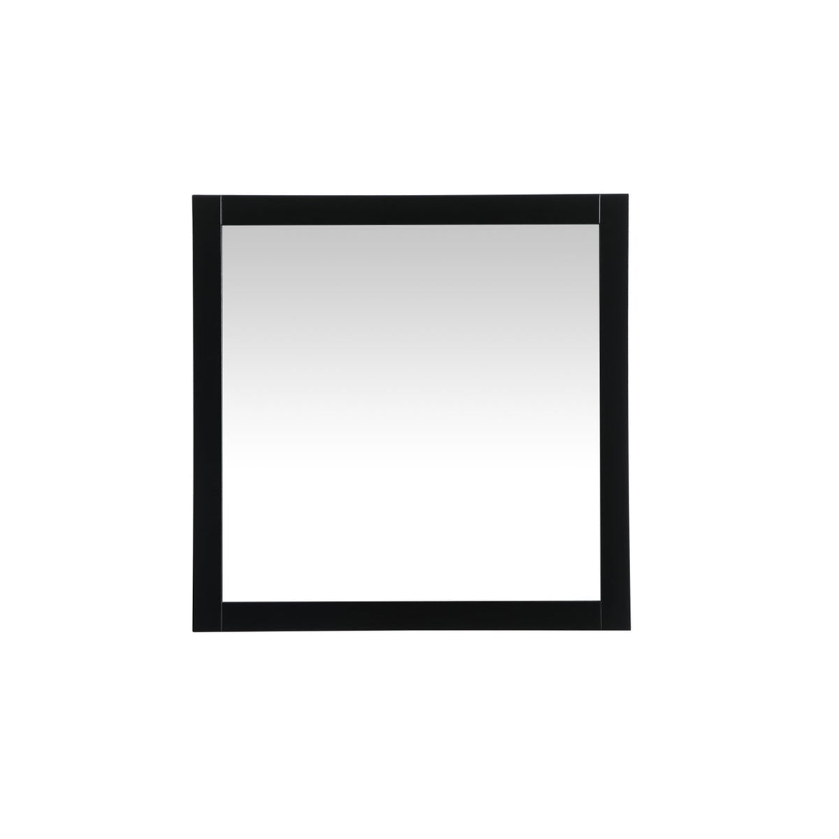 Aqua Vanity Mirror 36X36 Inch In Black