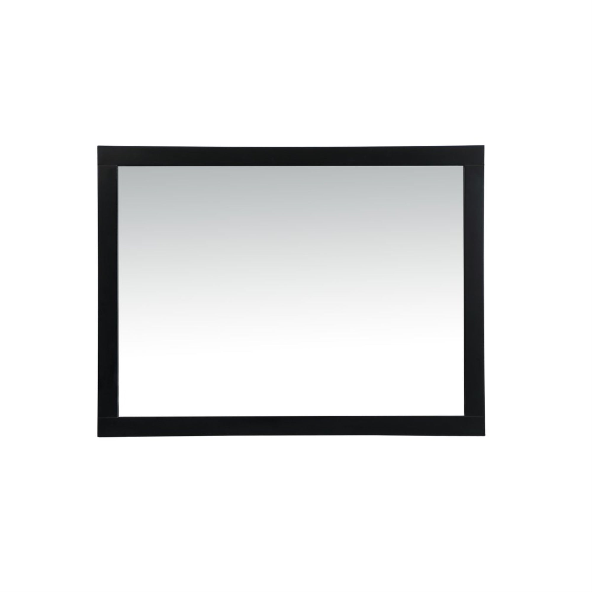 Aqua Vanity Mirror 48X36 Inch In Black