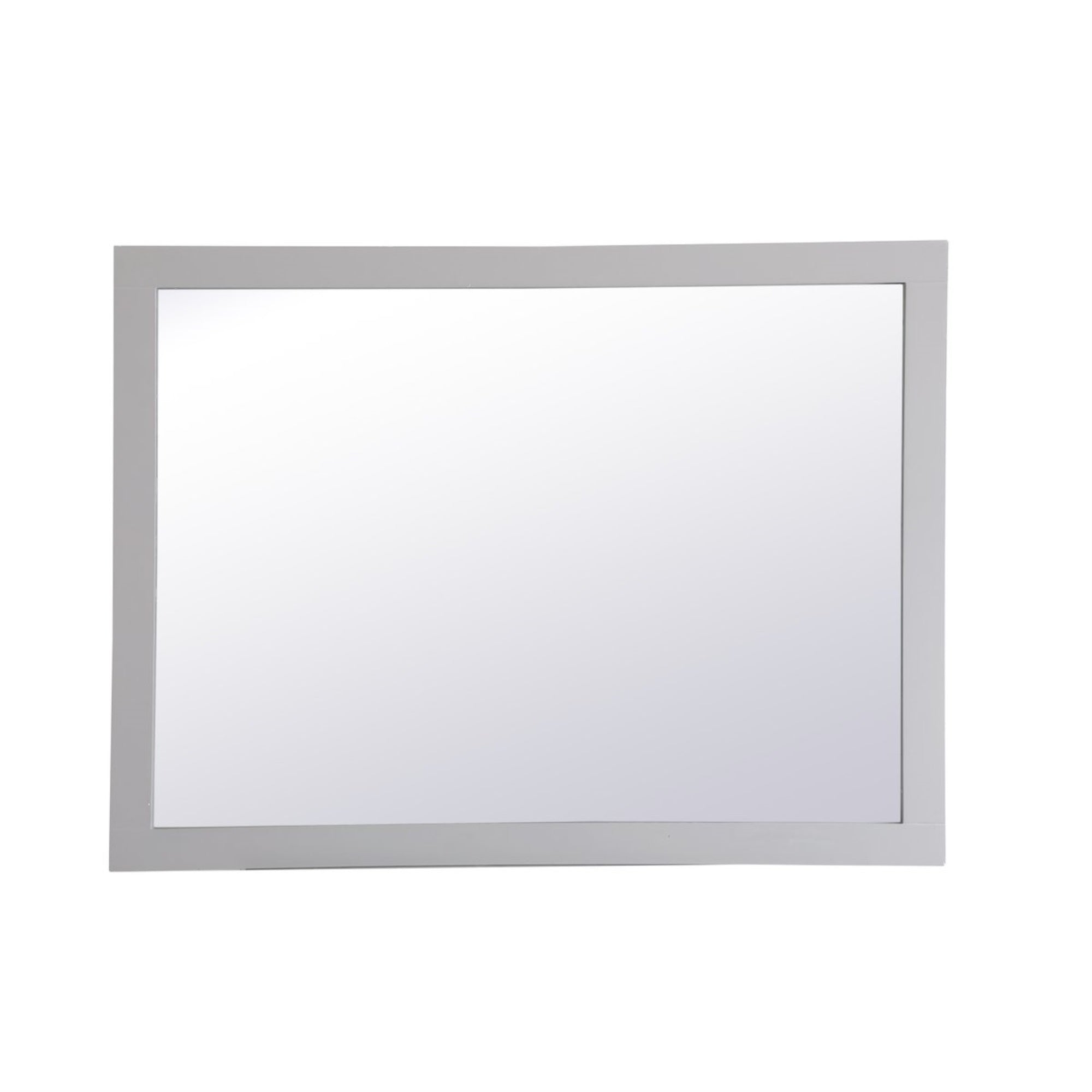Aqua Rectangle Vanity Mirror 48 Inch In Grey